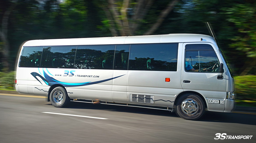 Mini-coach bus transport in Singapore
